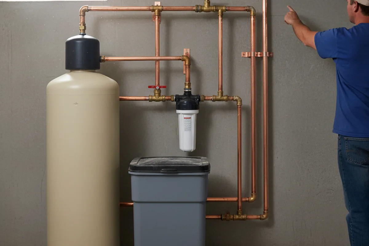 Whole-house water treatment system installed in Mc Arthur